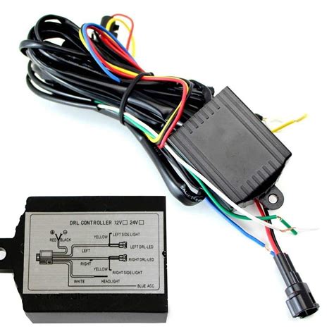 universal led drl light automatic onoff module box relay ijdmtoycom