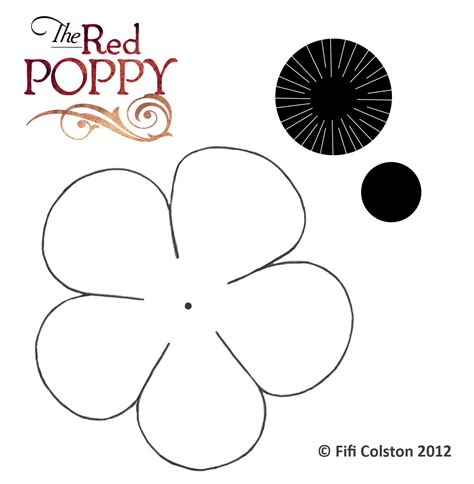 poppy template printable printable word searches