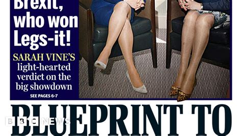daily mail s who won legs it headline draws scorn bbc news