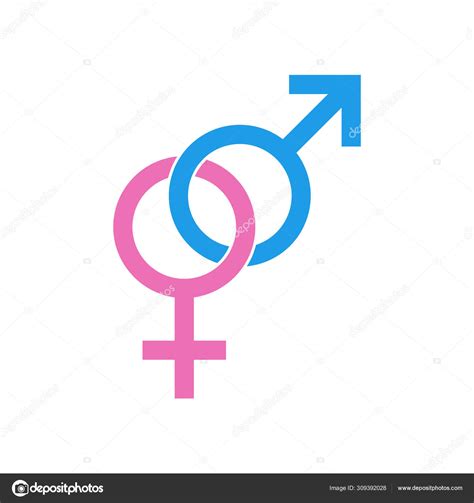 Gender Icon Male And Female Icon Symbols Of Men And Women Vector