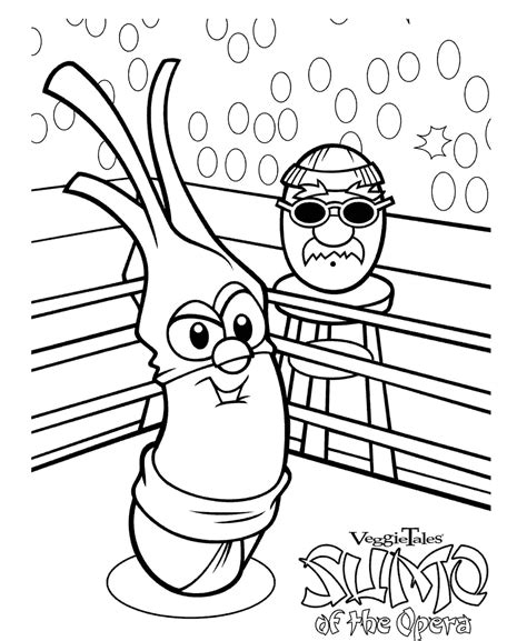 fun  cute veggie tales coloring pages  kids ages    years
