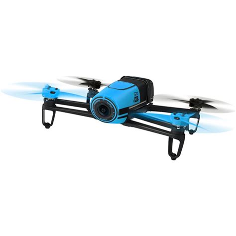 parrot bebop drone  mp full hd p fisheye camera quadcopter blue