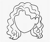 Curly Hair Drawing Draw Clipart Easy Crazy Transparent Wavy Step Kindpng Tutorial Clipartmag Really sketch template
