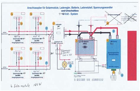 schaltplan solaranlage wohnwagen wiring diagram