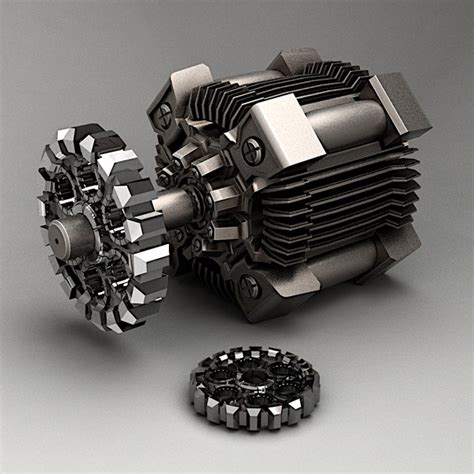 electric motor  models   turbosquid