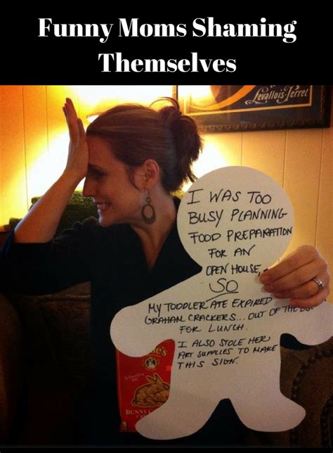 Funny Moms Shaming Themselves