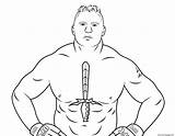 Wwe Coloring Pages Printable Brock Lesnar Drawing Wrestlers Superstars Drawings Roman Ryback Print Reigns Styles Wrestling Draw Aj Sheets Color sketch template