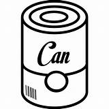 Food Icon Soup Drawing Cans Vector Barcode Getdrawings Icons sketch template