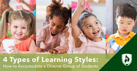4 types of learning styles how to accommodate a diverse