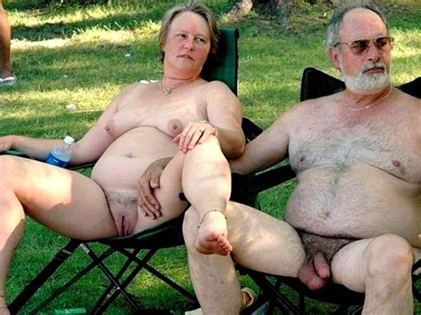 grandma and grandpa nude naked photo