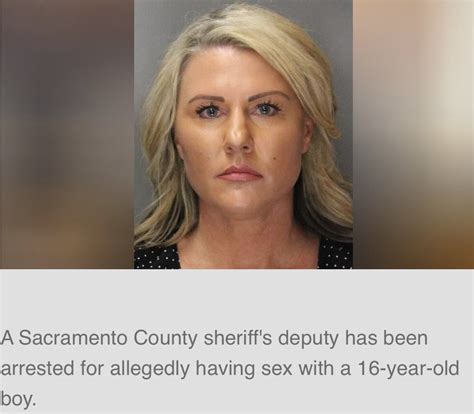 woman deputy arrested having sex w 16 y o teen