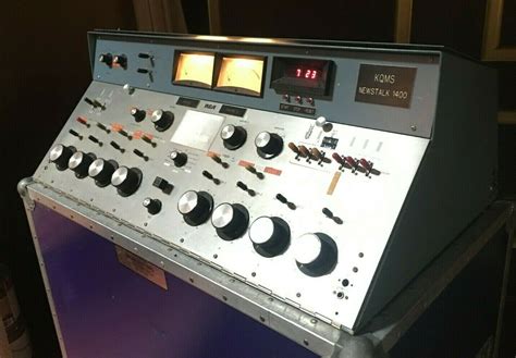 rca ba  broadcast console  extra meter  updated knobs vintage rare vintage
