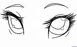 Eyes Anime Drawing Girl Draw Cute Step Easy Manga Eye Beginners Coloring Drawings Chibi Pages Girls Cartoon Japanese Background Female sketch template
