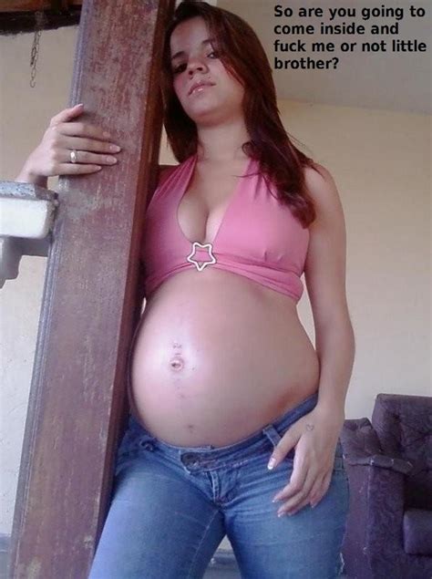 pregnant incest captions