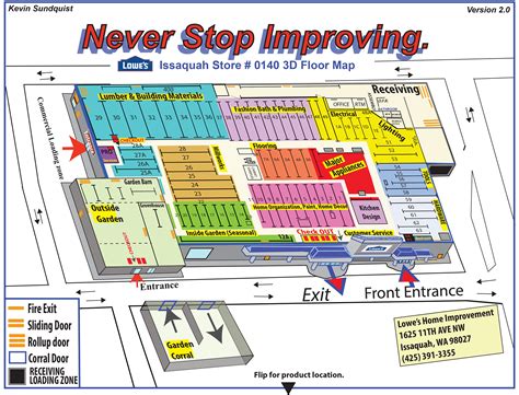 kevin sundquist lowes store map