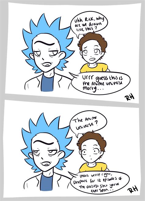 Doodle 9 Rick And Morty By Rissyhorrorx On Deviantart