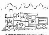 Coloring Steam Locomotive Large sketch template