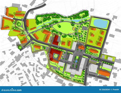 city plan stock illustration illustration  pattern