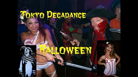 japanese cosplay halloween tokyo decadance 2014 youtube