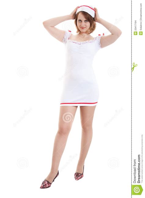 giovane infermiera sexy fotografia stock immagine di allegro 23417194