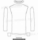 Sleeve Long Shirt Template Blank Vector Flat Templates Newdesign Sketch Via Fashion sketch template
