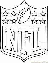 Nfl Coloring Logo Pages Printable Logos Color Sports Coloringpages101 Print Kids sketch template