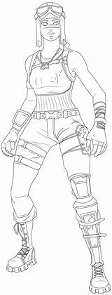 Raider Renegade Coloring Trooper Skins Kolorowanki Ghoul Gratuit Midas sketch template