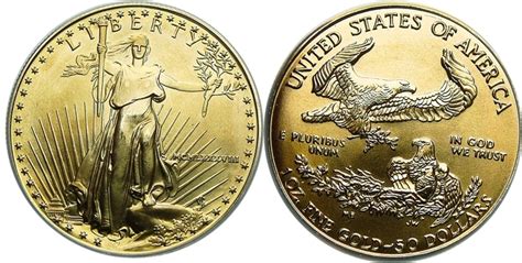 fifty dollar american eagle gold coin  oz