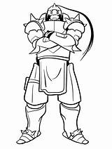 Elric Alphonse Fullmetal Brotherhood sketch template