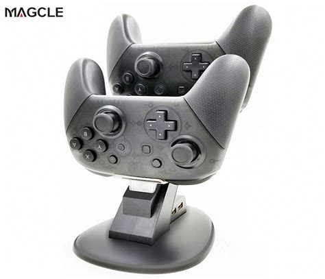 buy magcle dock charger  nintend switch pro gamepad dual controller charger