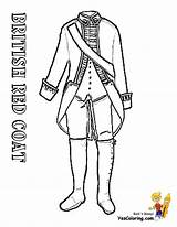 Coloring British Pages Redcoat Red Soldier Naruto Coat Akatsuki Soldiers Drawing War Colouring Revolutionary Army Coats Clipart American Adults Kids sketch template