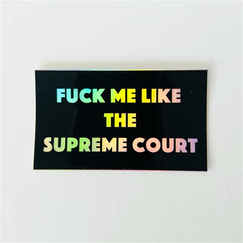 Fuck Me Like The Government Supreme Court – Pancake Paperie