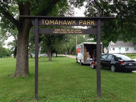 tomahawk park map  play