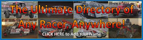 ultimate directory  racers   racing pages   racer