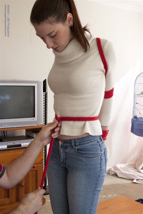 bondage looks very nice on a tight woolen sweater and even… flickr