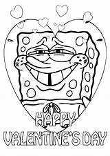Coloring Pages Spongebob Valentines Valentine Printable Frozen Pre Print Printables Color Patrick Disney Colouring Christmas Sheets Getcolorings Minecraft Sheet Kids sketch template