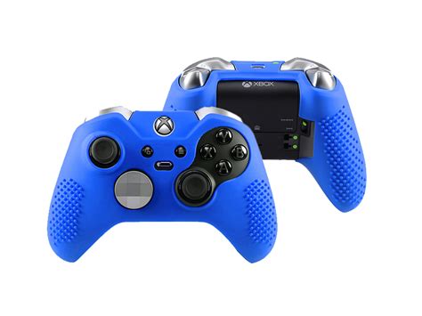 cobalt blue proflex xbox  elite silicone controller skin vgf gamers