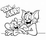 Tom Jerry Coloring Pages Cartoon Drawing sketch template