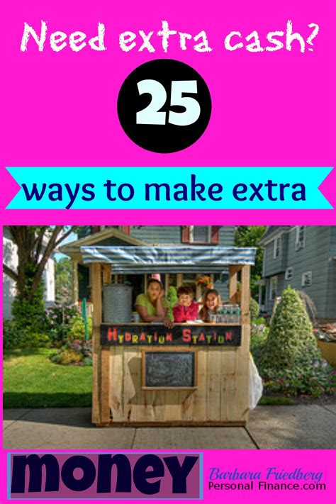 25 Ways To Make Extra Money
