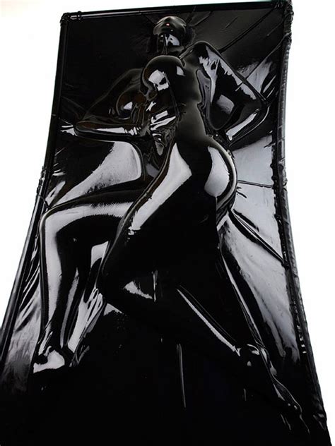 Buy Angeldis Latex Costume Latex Vacbed Huge Size Black Deflated Rubber