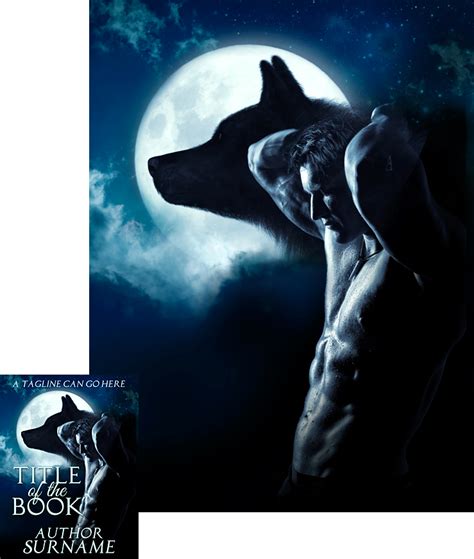 werewolf romance book cover design by viergacht on deviantart