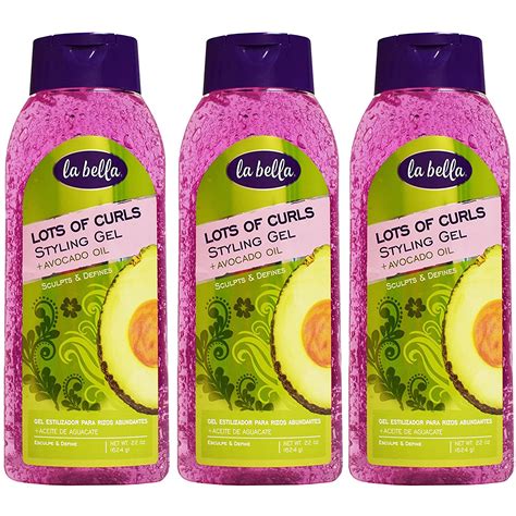 amazoncom la bella gel style lots  curls extra hold  ounce