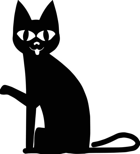 black cat coloring page wecoloringpagecom