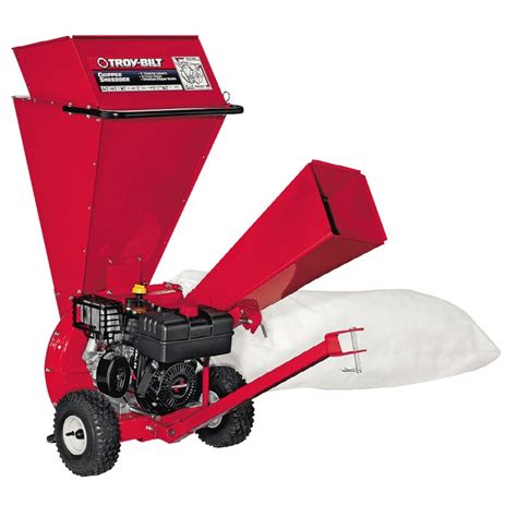 Troy Bilt 250 Cc Chipper Shredder In The Gas Wood Chippers Department