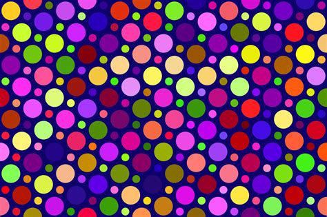 multicolored dot illustration circles colorful texture hd wallpaper wallpaper flare