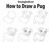 Puppy Pals Pug Keia Drawingforall sketch template