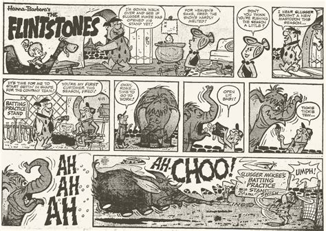 yowp flintstones weekend comics april 1964