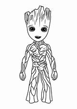 Groot Coloring Baby Pages Kolorowanki Draw Kids Colouring Teenager Printable Avengers Marvel Rysunki Drawing Galaxy Disney Color Guardians Templates Lego sketch template