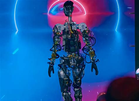 Elon Musk Reveals Updated Optimus Humanoid Robot At Tesla Ai Day 2022