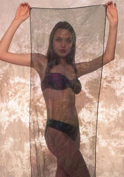 Angelina Jolie Swimsuit Photoshoot 1991 16 – Gotceleb